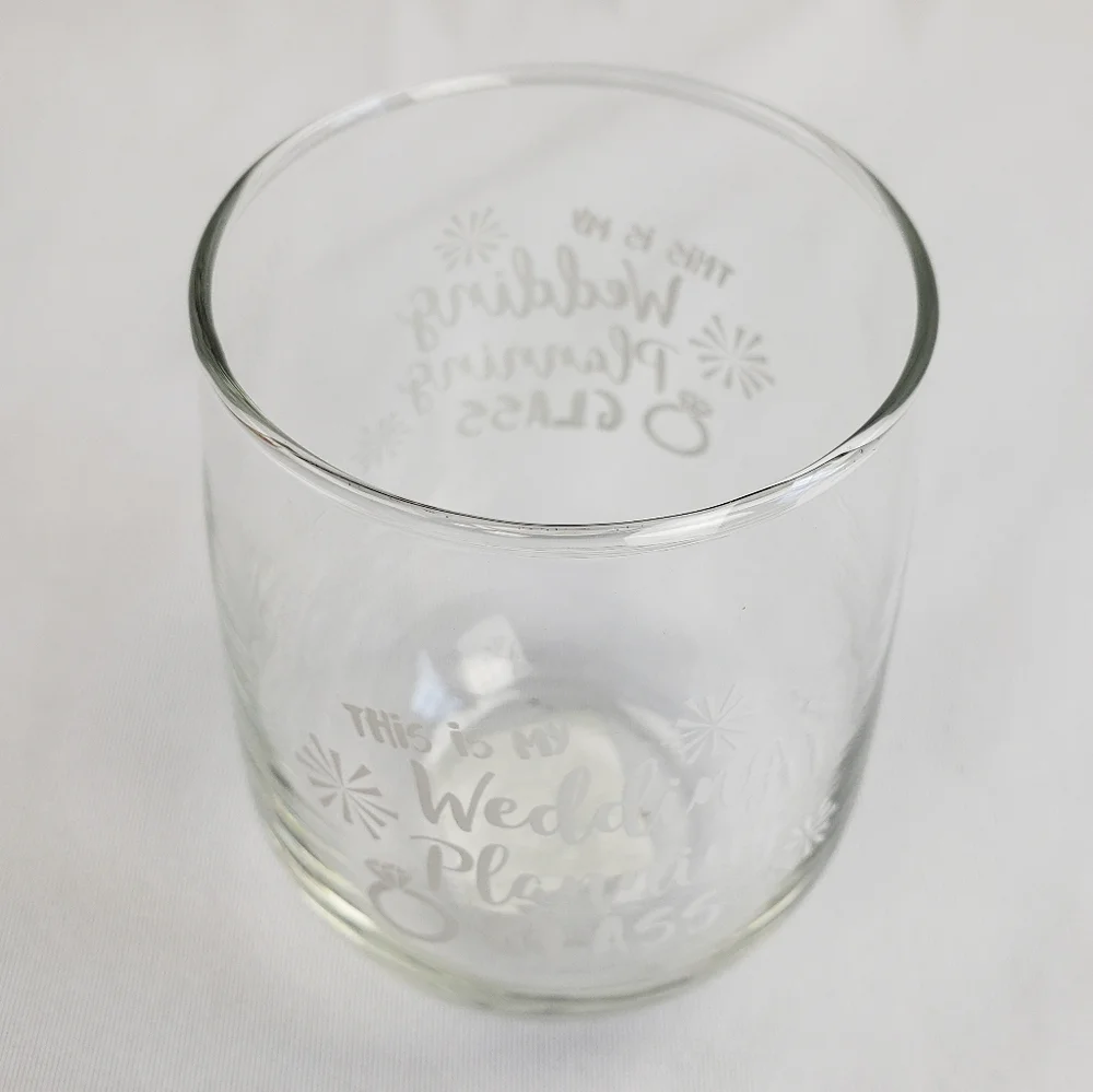 Wedding Planning Glass